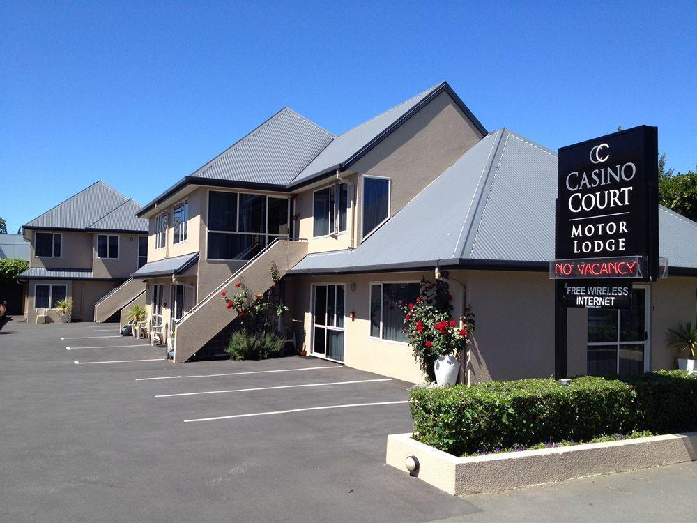 Casino Court Motor Lodge Christchurch Exteriör bild