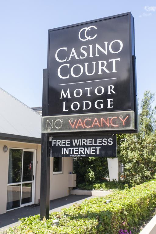 Casino Court Motor Lodge Christchurch Exteriör bild